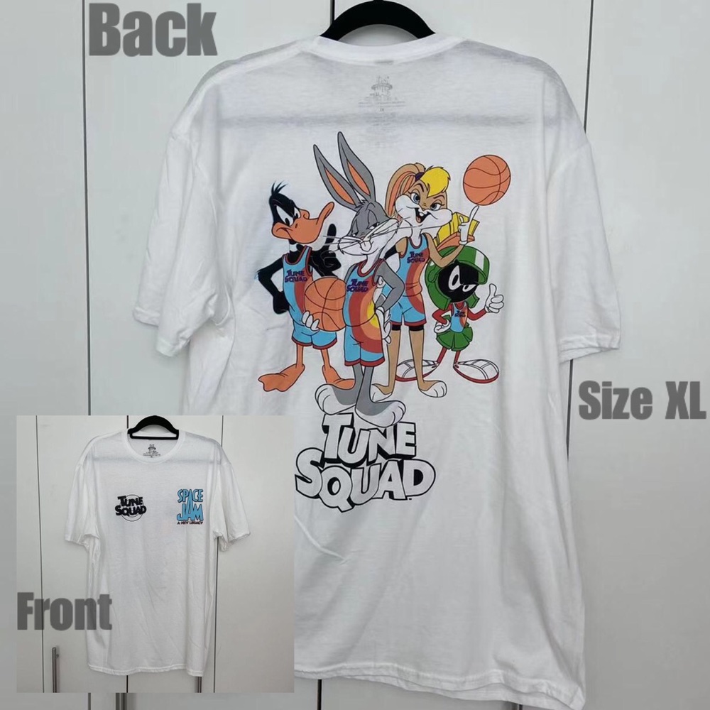 Men’s Space Jam Tune Squad Graphic Tee Size XL